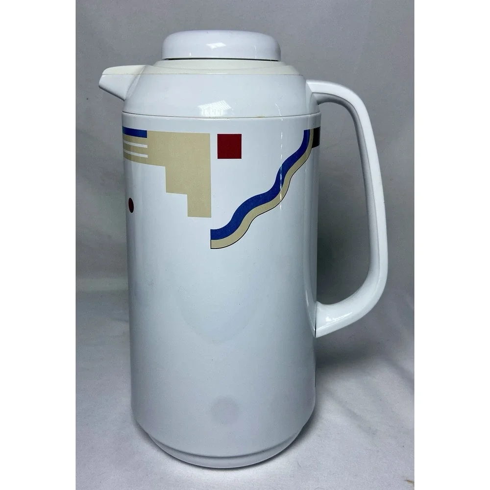 Studio Nova Attitudes Retro MCM  Coffee Carafe‎ Modern Vintage Geometric 80s 90s